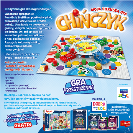 Trefl Chińczyk moja pierwsza gra Rodzina Treflików