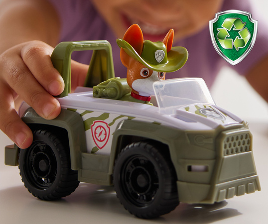 Psi Patrol Tracker Pojazd Terenowy Jungle Cruiser Auto Jeep + Figurka