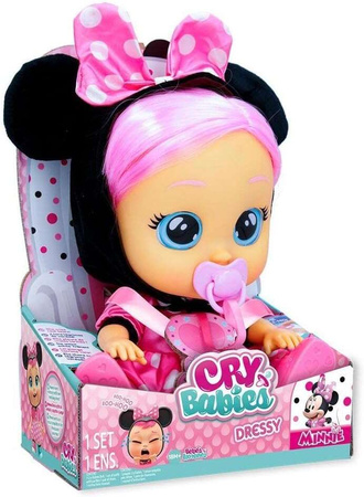 Cry Babies Magic Tears lalka interaktywna Myszka Minnie Disney