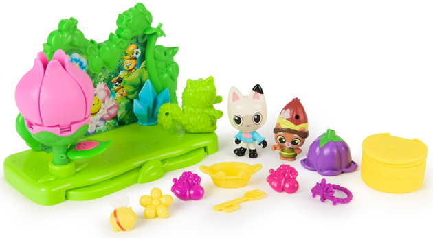 Koci domek Gabi Film Zestaw Ogrodowa Historia Garden Story Set Gabby's Dollhouse + figurki i akcesoria