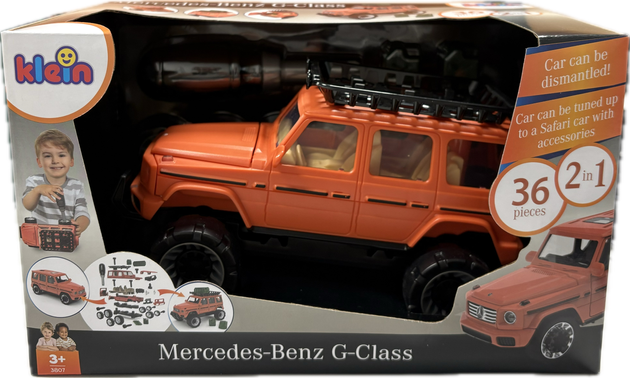 Zestaw do składania 2w1 samochód Mercedes‑Benz G‑Class 500 36 elementów