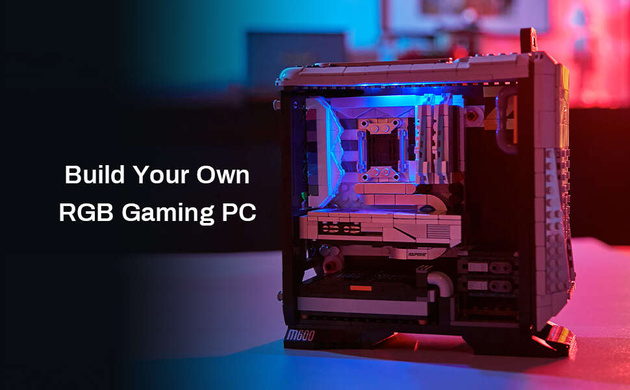 Klocki konstrukcyjne Pantasy PC Komputer do gier X iGame 1000 elementów