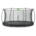 Trampolina ogrodowa z siatką zabezpieczającą Sillhouette 427 cm czarna