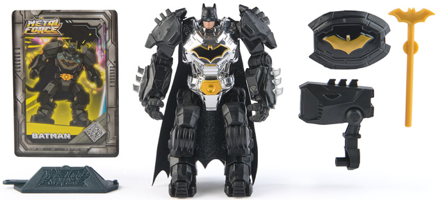 DC Comics Metal Force mała figurka Batman czlowiek nietoperz Nocny Rycerz lalka 12 cm