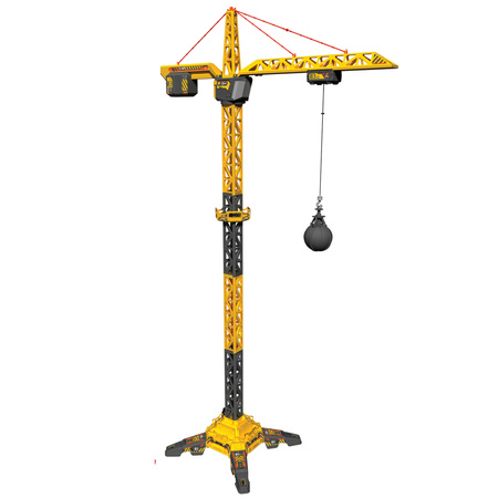 Duży Dźwig zdalnie sterowany150 cm obrotowe ramię Titan Crane RC USB + pilot światło
