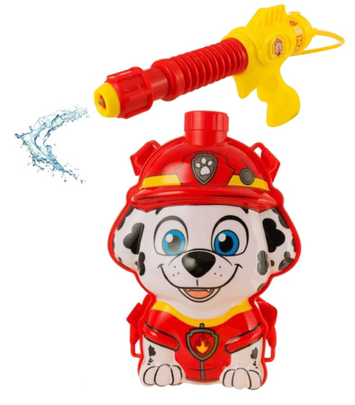 Psi Patrol Marshall Plecak Na Wodę Miotacz Zbiornik Z Psikawką I Pompką