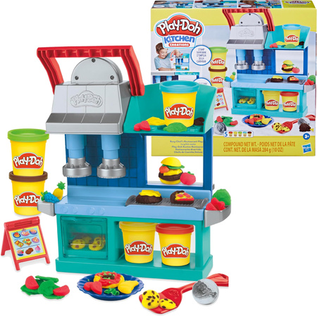 Play Doh ciastolina modelina zestaw kreatywny Restauracja Kitchen Creations