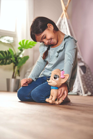 Mały Interaktywny Szczeniaczek Podręczny Piesek Chi Chi Love Pii Pii Puppy robi siku