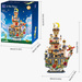 Klocki konstrukcyjne Pantasy Mały Książę Gwiezdny Zamek 3267 elementów
