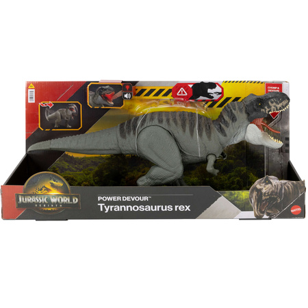 Jurassic World Figurka Dinozaur Tyrannosaurus Rex światło, dźwięk