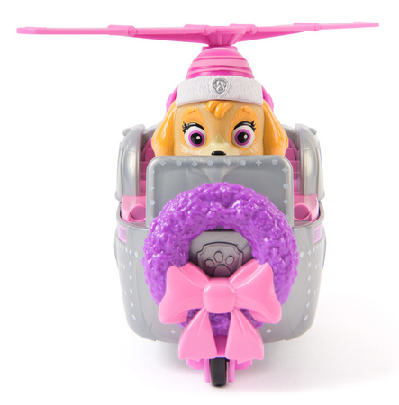 Psi Patrol świąteczny Pojazd z figurką Skye Helikopter i Figurka