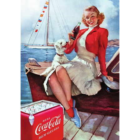 Trefl Puzzle 1000 elementów Coca-Cola Czas na przerwę