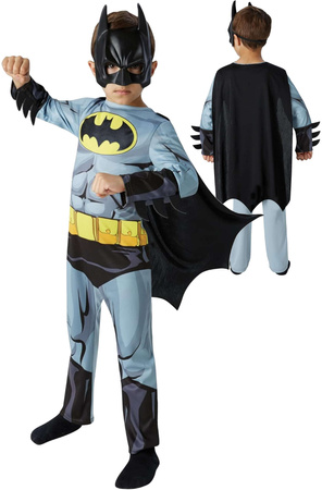 Strój karnawałowy DC Comics Batman kostium czarne przebranie 98-104 cm (3-4 lat)