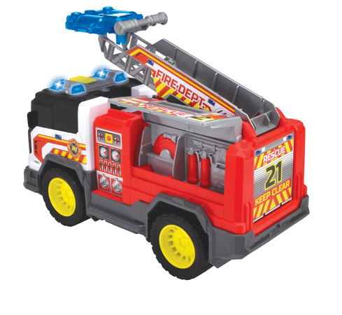 Straż Pożarna Interaktywny wóz Strażacki Fire Rescue Unit 30cm Światło Dźwięk