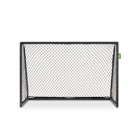 Bramka aluminiowa czarna do gry w piłkę nożną Scala 180x120 cm