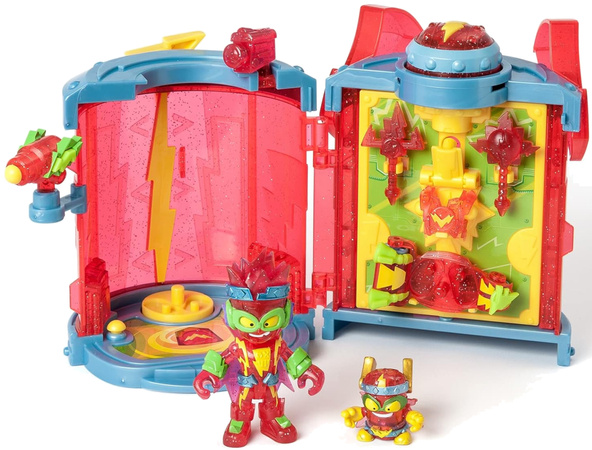 SuperZings SuperThings baza + figurki i akcesoria Secret Base Fury Storm