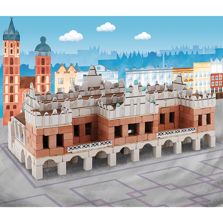 Trefl Buduj z cegły Podróże 61386 Sukiennice