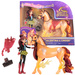 Unicorn Academy Akademia Jednorożców Zestaw Figurki Valentina & Cinder dziewczyna i jednorożec + akcesoria