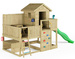 Fungoo Plac zabaw drewniany ogrodowy Sweet House ze zjeżdżalnią