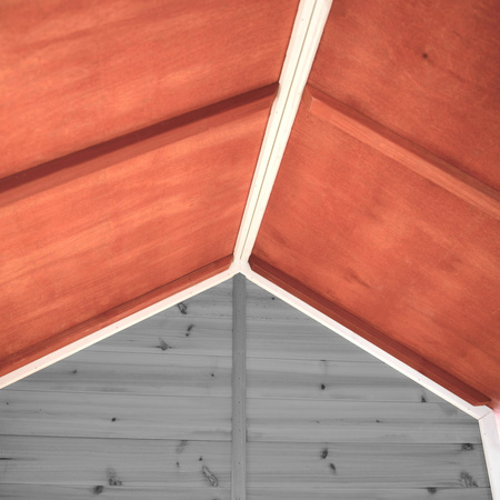 Drewniany domek ogrodowy dla dzieci Loft 500 - szary