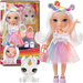 Zestaw Lalka Rainbow High Littles Opal Raine Młodsza Siostra z brokatowym jednorożcem