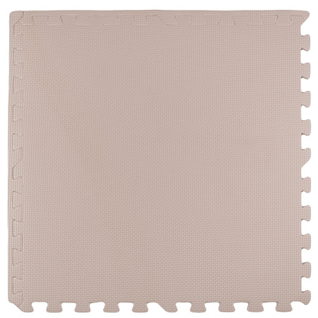 Mata piankowa podłogowa Humbi 180x60 Duże puzzle piankowe wodoodporne bezpieczne 3 szt. Jasnoróżowa