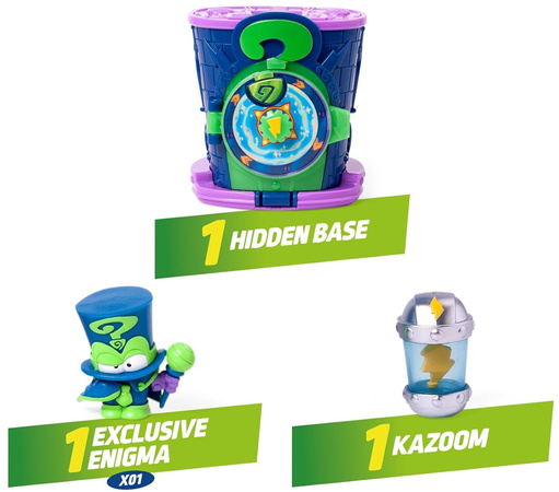SuperThings Rivals of Kaboom Hidden Base Enigma zestaw Tajna Baza Enigmy