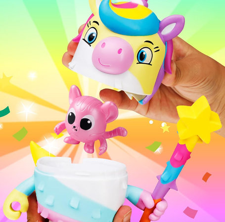 Zestaw Pinata SmashLings Pinata Jednorożec Luna + 2 figurki