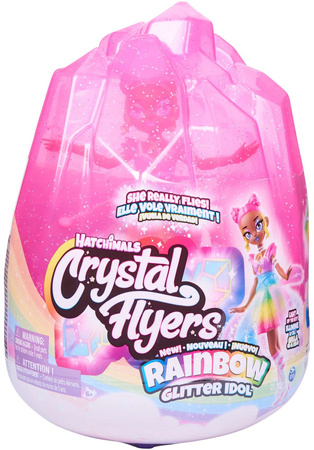 Wróżka Latająca Flyers Crystal Hatchimals Lalka Tęczowa Unosi Się W Powietrzu Spin Master