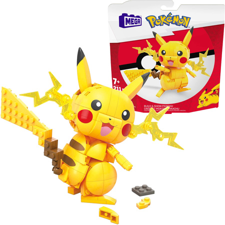 Zestaw Klocków Konstrukcyjnych Pokemon Pikachu 211 elementów
