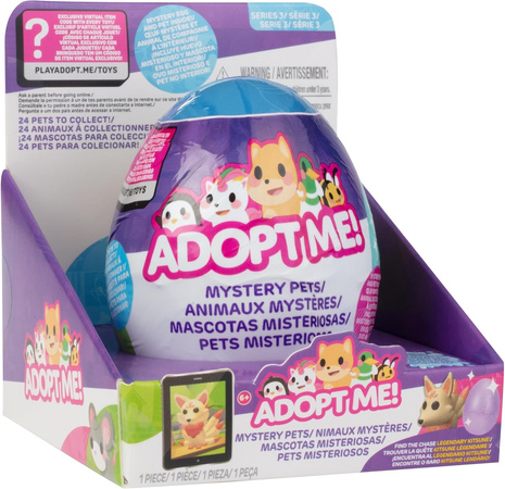 Adopt Me Figurka Mystery Pets seria 3 Tajemnicze Zwierzątko z Jajka 5 cm