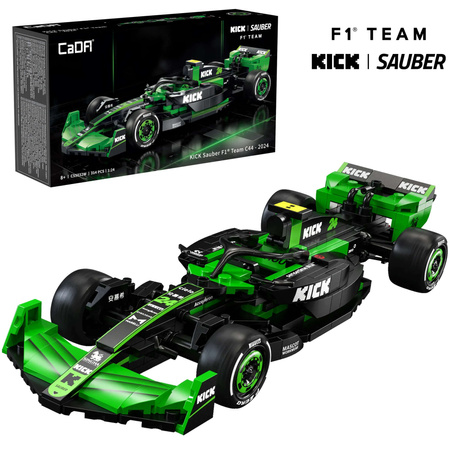 Klocki konstrukcyjne CaDA Auto sportowe wyścigowe F1 Kick Sauber 314 elementów C55032W