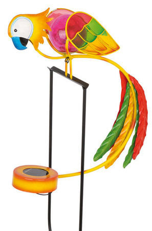 Ruchoma ozdoba do pokoju metalowa Papuga Rod Parrot