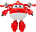 Super Wings Figurki Transformujące samolot robot Jerome (Lotek) i Jett (Dżetek)