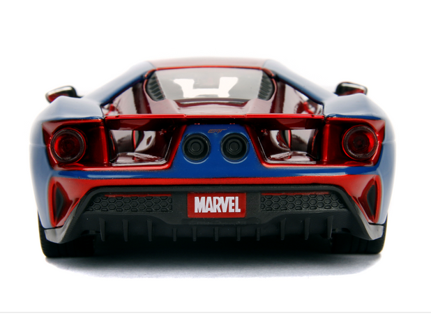 Jada Marvel Spiderman Ford GT z figurką samochód pojazd