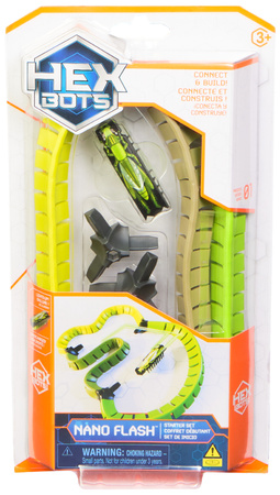 Hexbots Hexbug Nano Flash Karaluch Robot Zielony Robak+ Tor Zestaw Startowy
