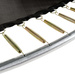 Trampolina ogrodowa z siatką zabezpieczającą Lotus Classic 253 cm czarna