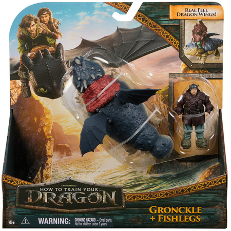 Jak Wytresować Smoka Zestaw How to Train Dragon smok Gronckle i Fishlegs