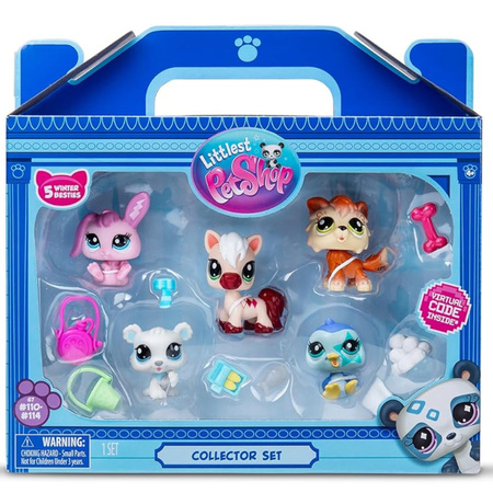 Zestaw Littlest Pet Shop Collector Set Kolekcjonerskie Figurki + Akcesoria