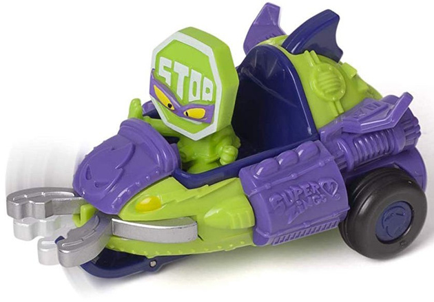 Zestaw 4 SZTUKI Magic Box Super Zings Seria 4 pojazd MegaJet + figurka SuperZings