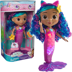 Koci Domek Gabi Film Śpiewająca Lalka Syrenka Gabi Mermaid Gabby's Dollhouse the Movie Światło Dźwięk