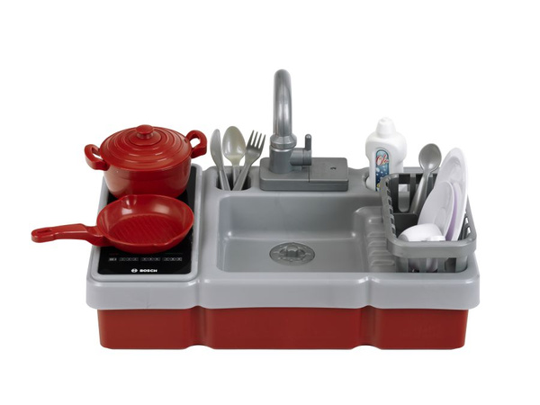 Zestaw Bosch Zlewozmywak z Funkcją Lania Wody + Akcesoria Światło Dźwięk 3+