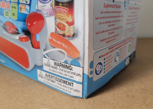 OUTLET Kasa fiskalna sklepowa dla dzieci z akcesoriami Casdon USZKODZONE OPAKOWANIE