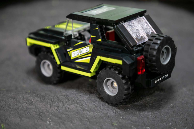 Klocki konstrukcyjne Pantasy Pojazd G-Patton XT 1:24 samochód 16,8 cm 323 elementy