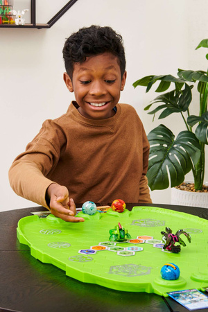 Bakugan Battle Arena Walk Evo + figurka Leonidas i karty