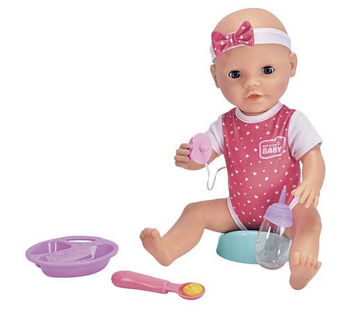 Lalka New Born Baby 35 Cm + Fotelik Samochodowy Z Pasami Baby Huggles Do 46 Cm Casdon