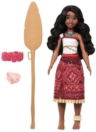 Lalka Disney Moana śpiewająca księżniczka Vaiana 2 z akcesoriami 27 cm
