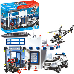 Playmobil Action Heroes Zestaw Posterunek Policji 204 elementy 