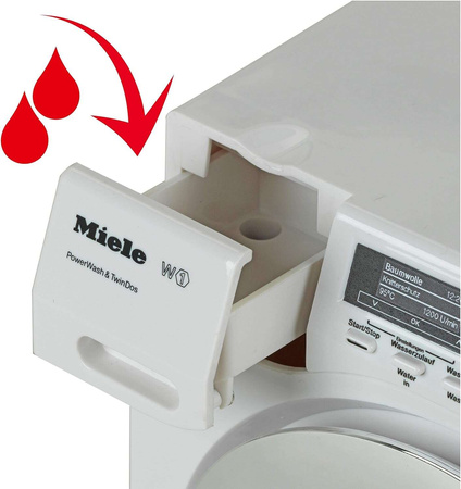 Pralka Miele oraz zestaw do prasowania żelazko z deską i suszarka