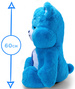 Troskliwe Misie Care Bears Maskotka Gderek Pluszak Grumpy Bear niebieski 60 cm